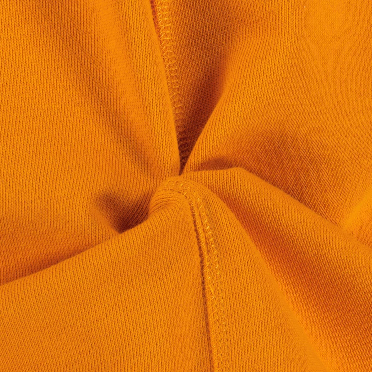 BOSS Hoodie aus Biobaumwolle orange