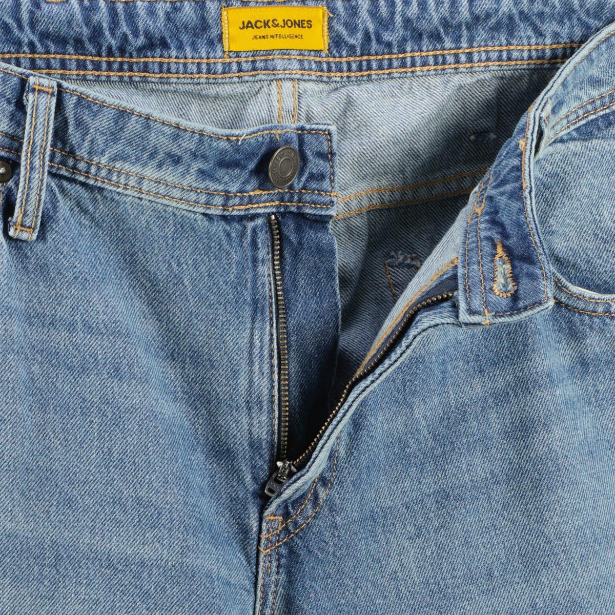 Jack&Jones Jeans "Eddie", Loose Fit jeansblau