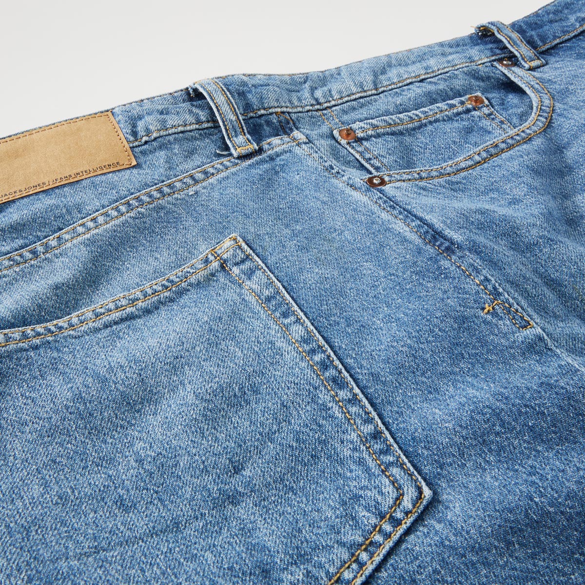 Jack&Jones 5-Pocket-Jeans "Chris", Regular Fit blau