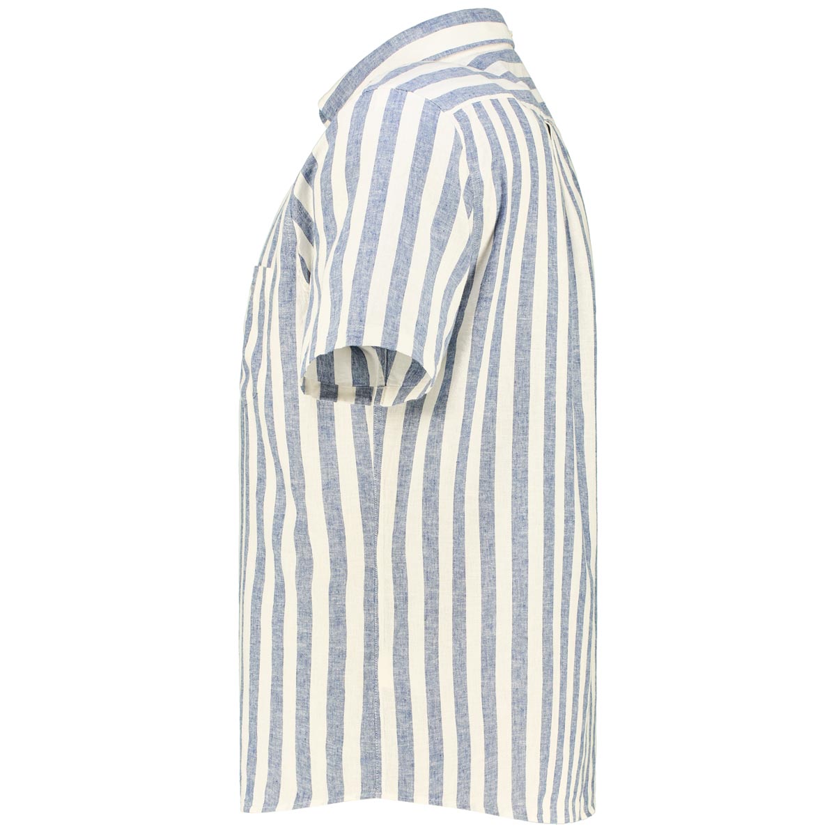 Gant Freizeithemd mit Leinen blau