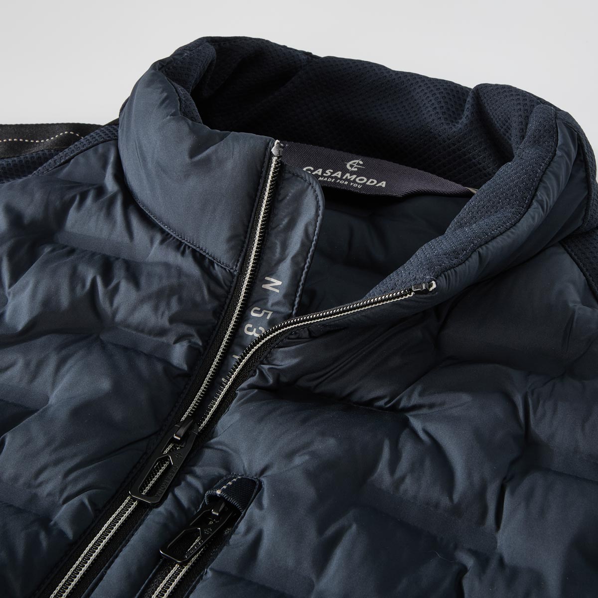 CASA MODA Steppweste, wind- und wasserabweisend marine