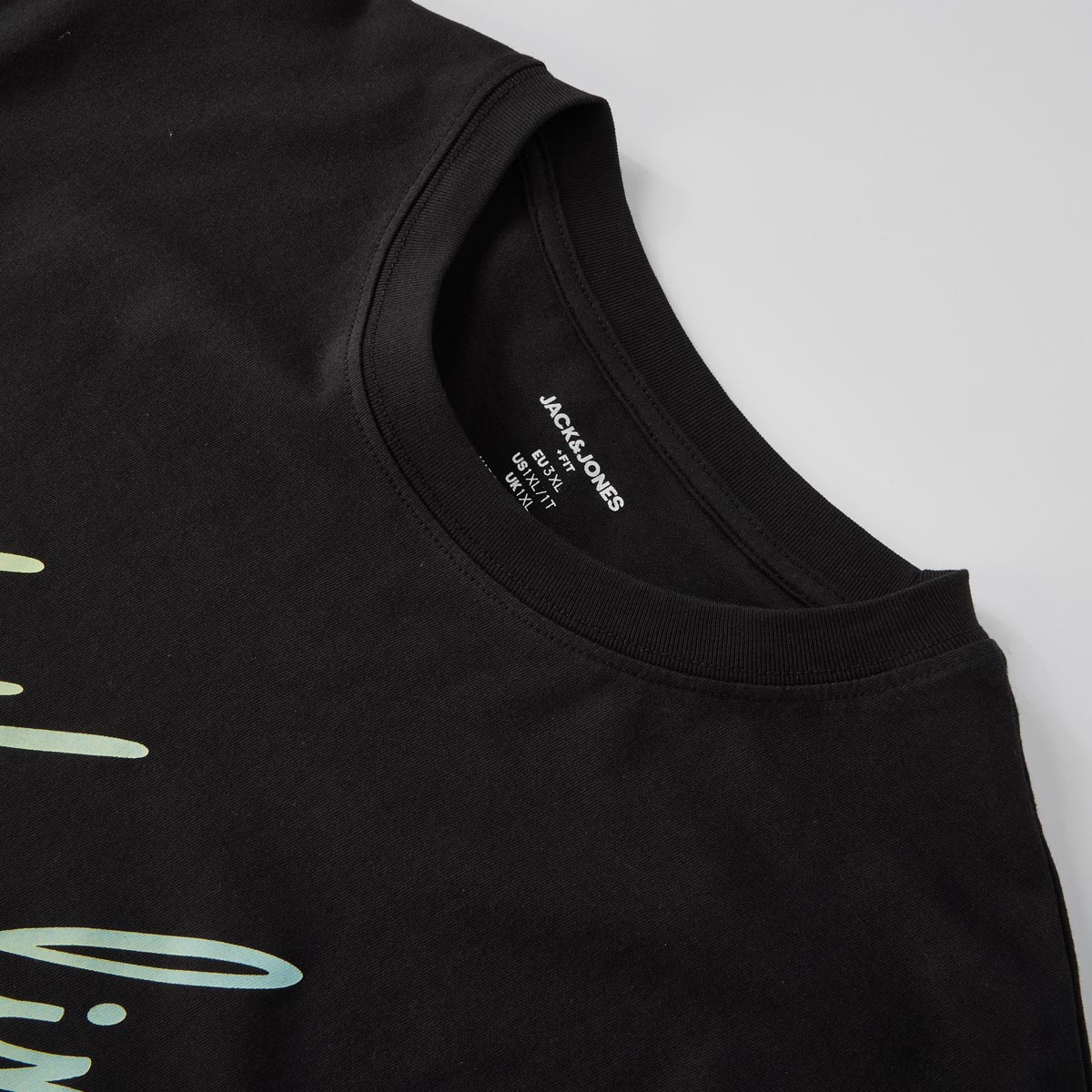 Jack&Jones T-Shirt mit Motiv-Print schwarz