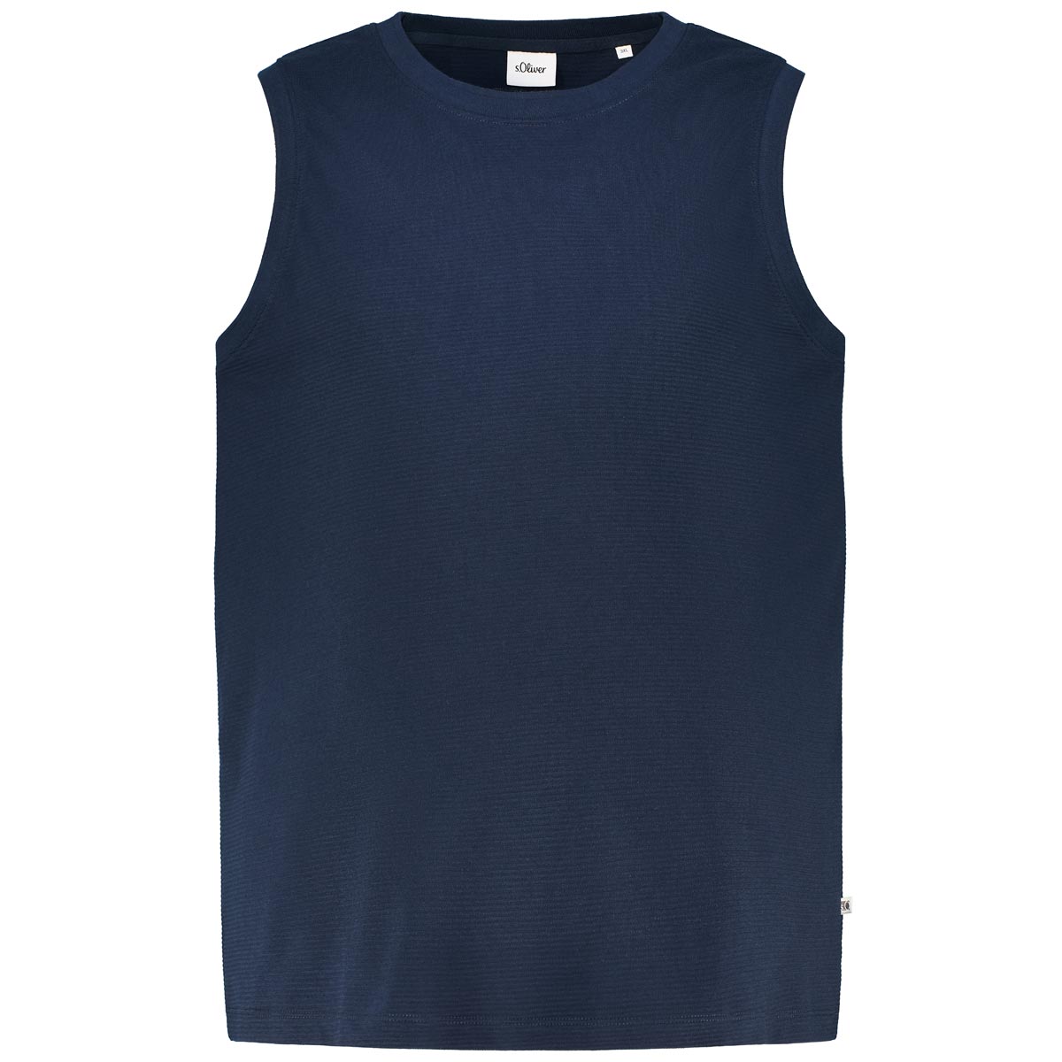 Tanktop mit Strukturgewebe