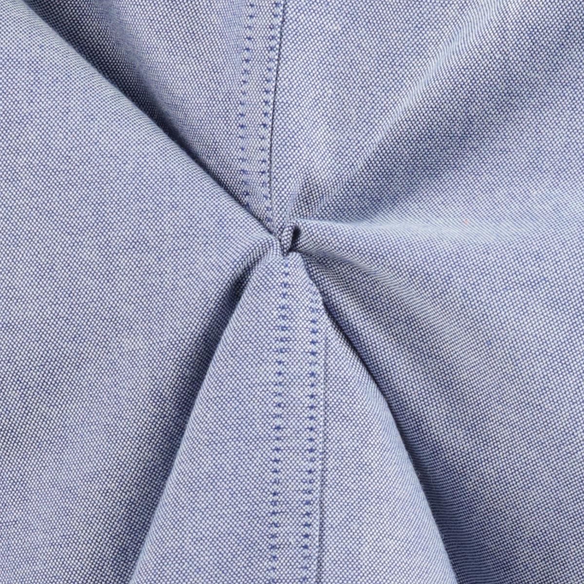 Pfundskerl Trachtenhemd mit Krempelärmeln blau/weiß