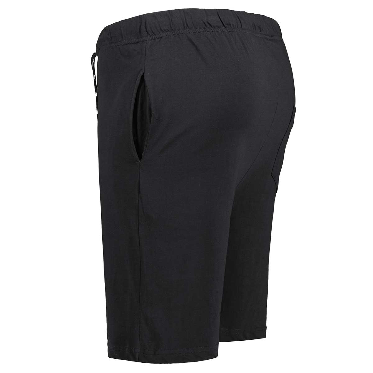 ADAMO Leichte Shorts aus Baumwoll-Jersey schwarz