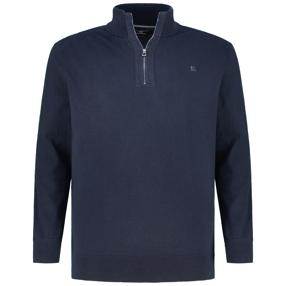 Lerros Pullover aus Baumwolle Farbe blau Größe: 4XL günstig online kaufen