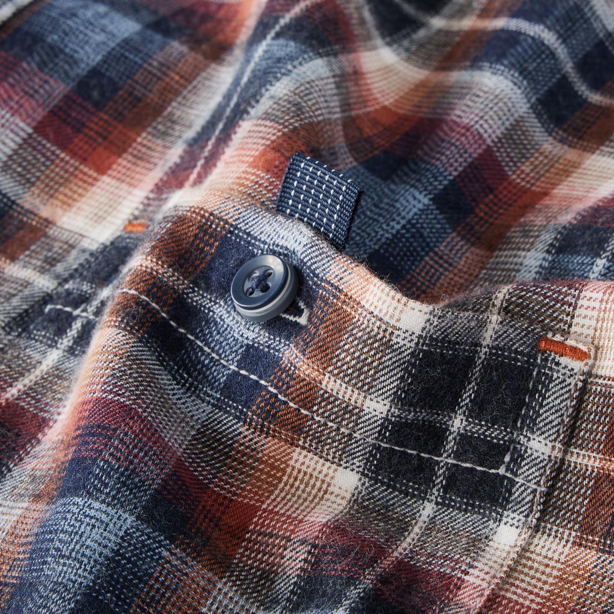 CASA MODA Freizeithemd mit Karomuster blau