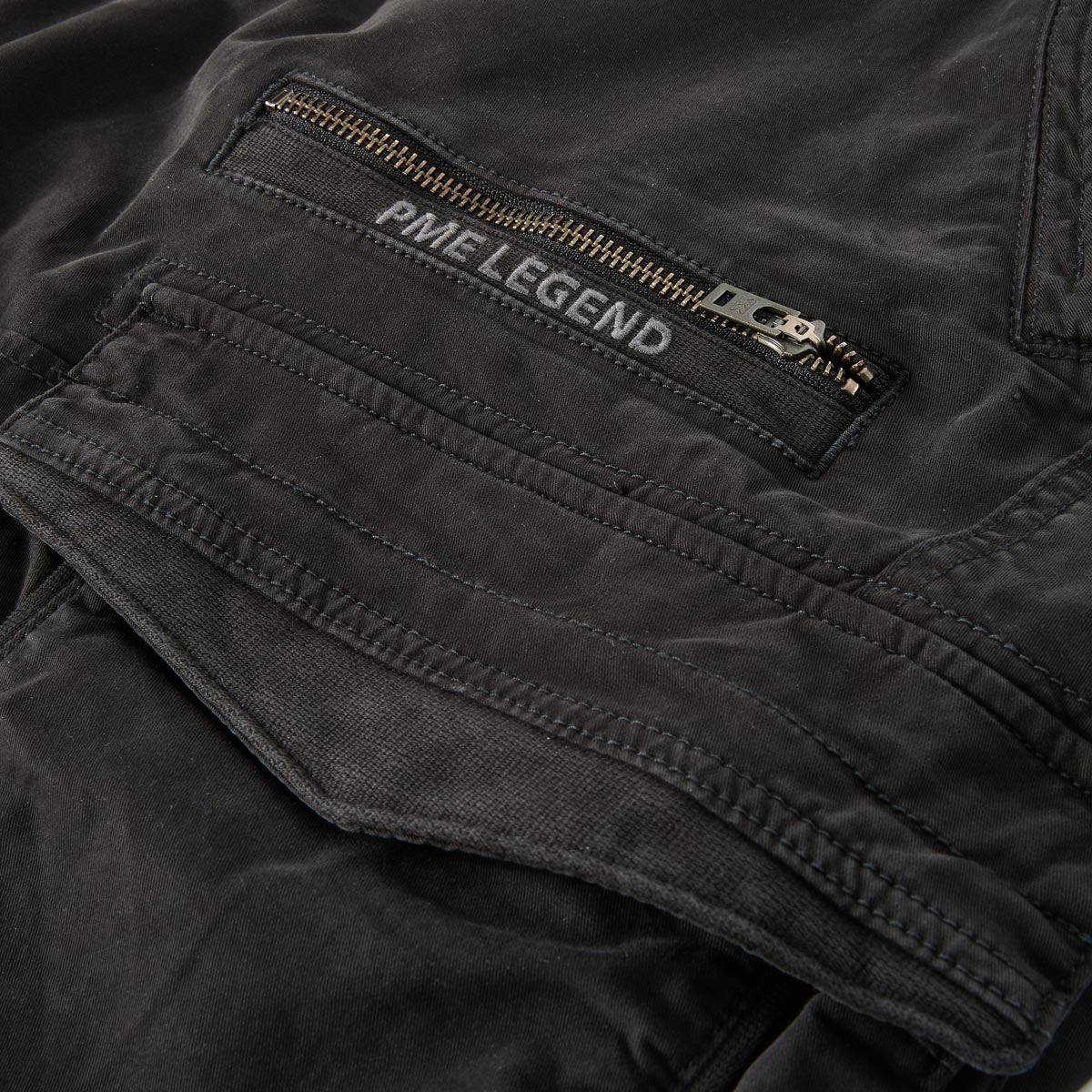PME LEGEND Cargo-Hose, Regular Fit schwarz