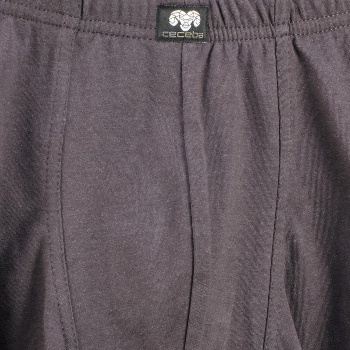 Ceceba Doppelpack Pants mit verkürzter Leibhöhe dunkelgrau