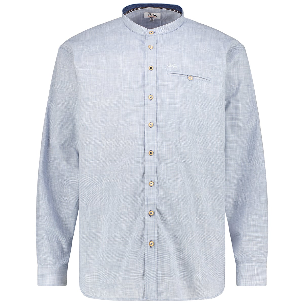 Maddox Trachtenhemd aus Baumwolle grau Maddox Trachtenhemd aus Baumwolle grau