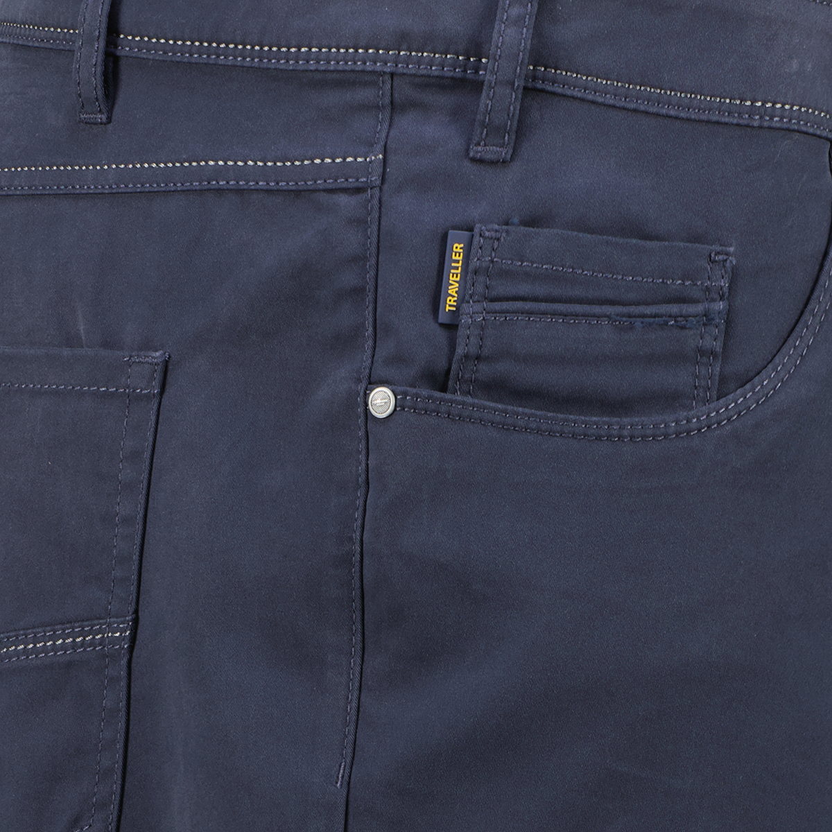 Redpoint Superstretch-Baumwollhose Milton, bügelfrei dunkelblau