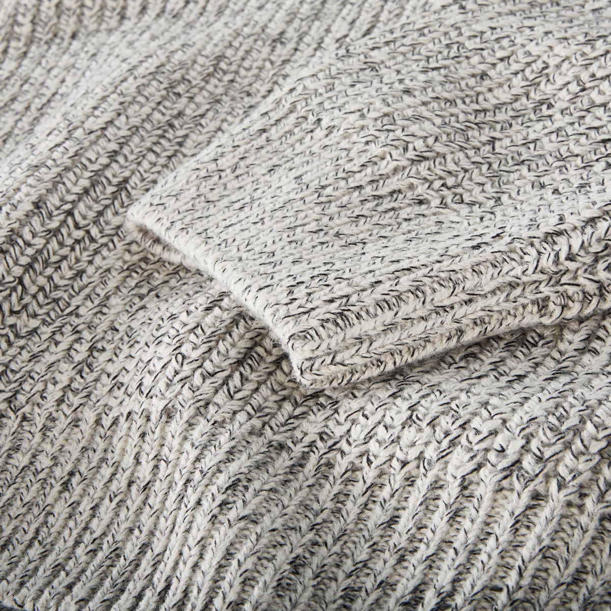 Jack&Jones Pullover in melierter Optik hellgrau