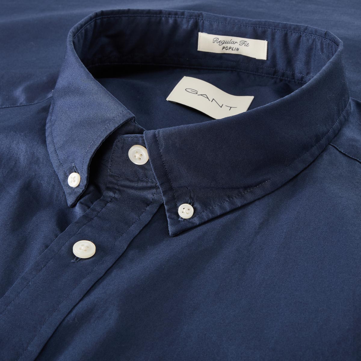 Gant Freizeithemd aus Baumwolle marine