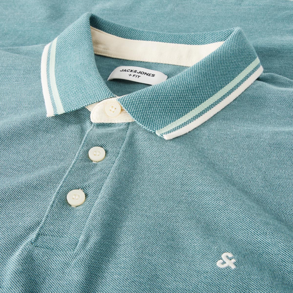 Jack&Jones Poloshirt aus Biobaumwolle marine