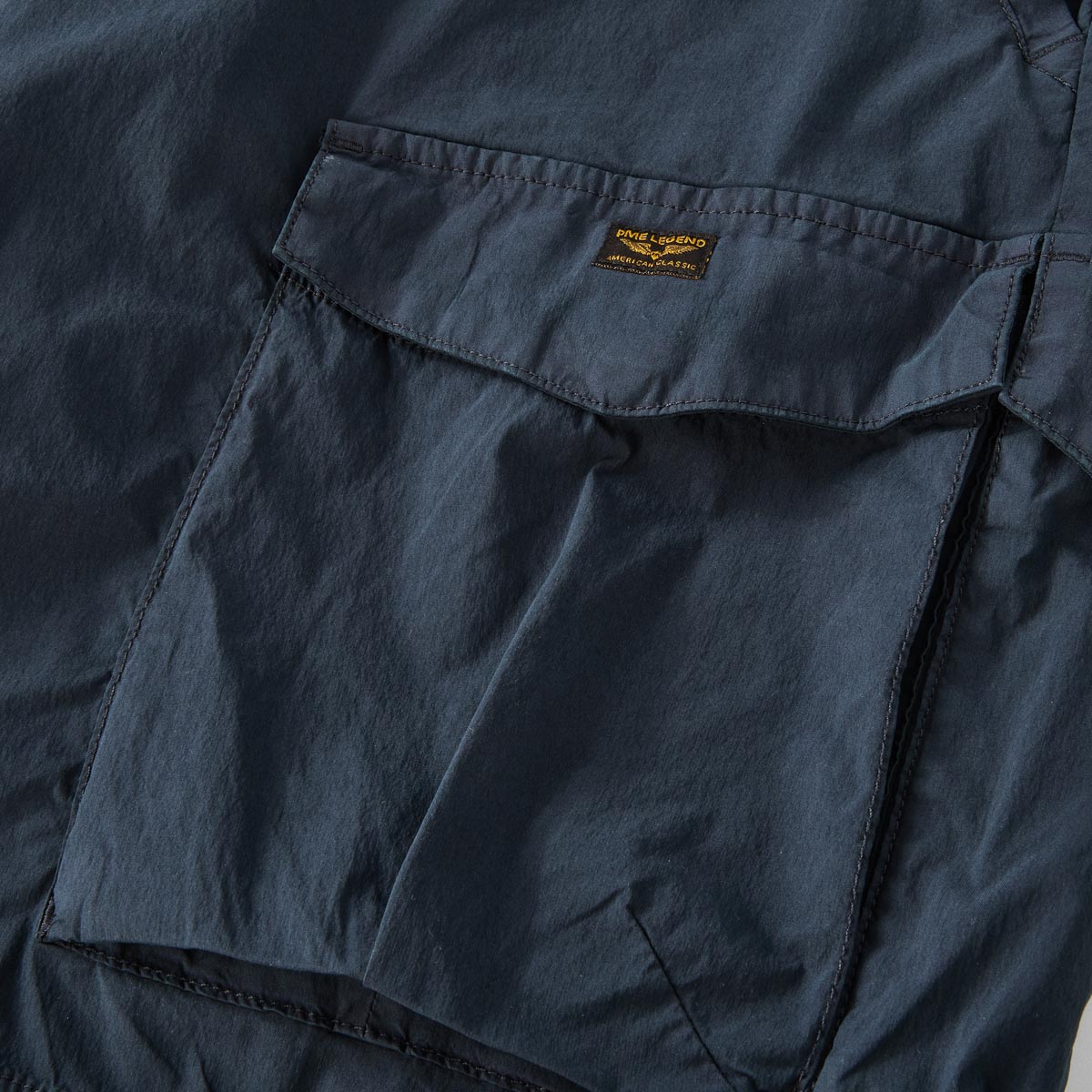 PME LEGEND Stretch-Cargo-Shorts "Hawkdown", leicht dunkelblau