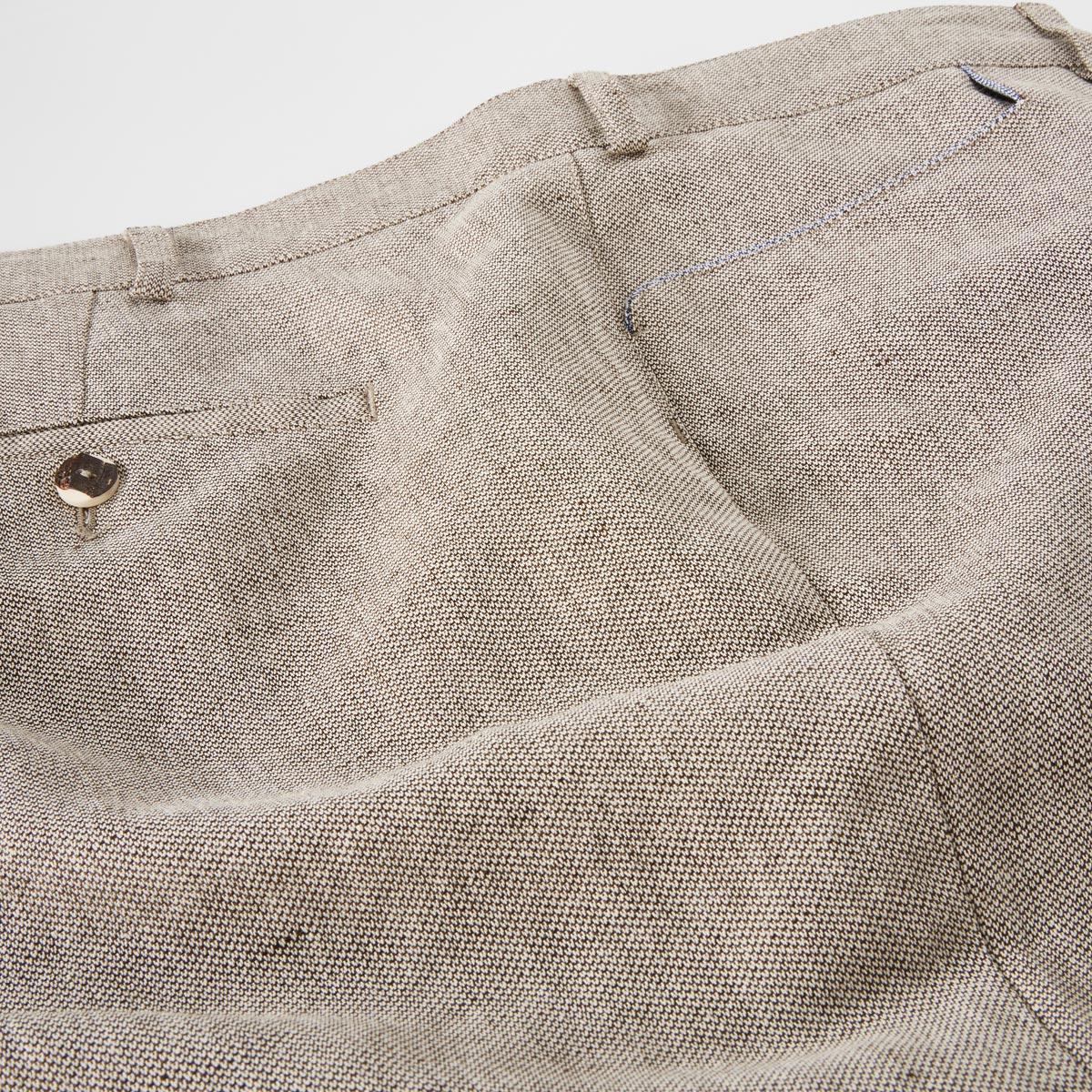 Weis Trachtenhose "Sepp C" mit Leinen, leicht beige