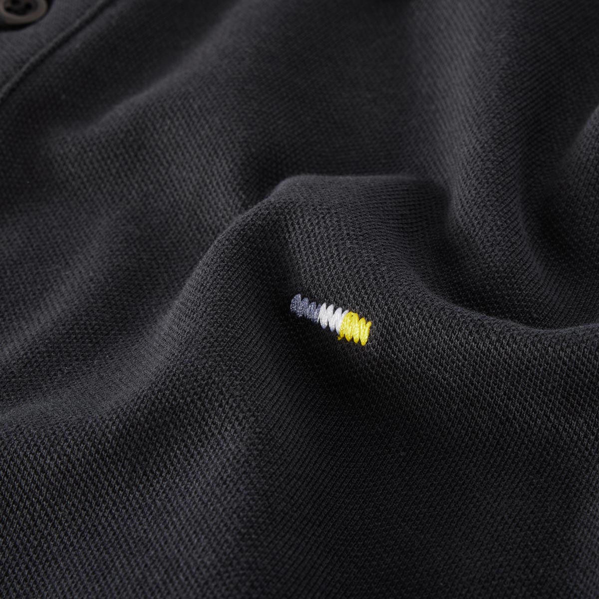 Pfundskerl Poloshirt aus Baumwolle schwarz