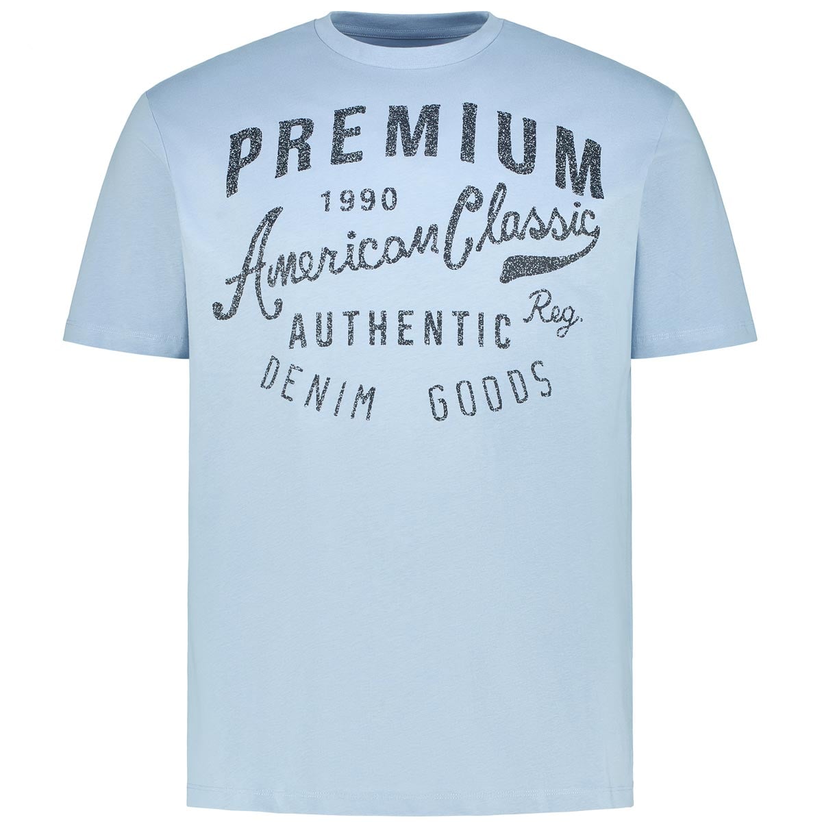 Jack&Jones T-Shirt Mit Motiv-Print Farbe Blau Größe, 3XL