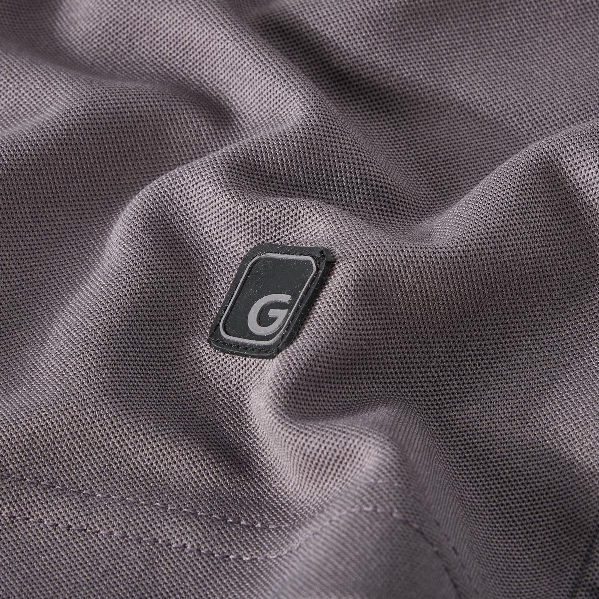 Gonso Rad-Poloshirt, leicht, atmungsaktiv und schnelltrocknend grau