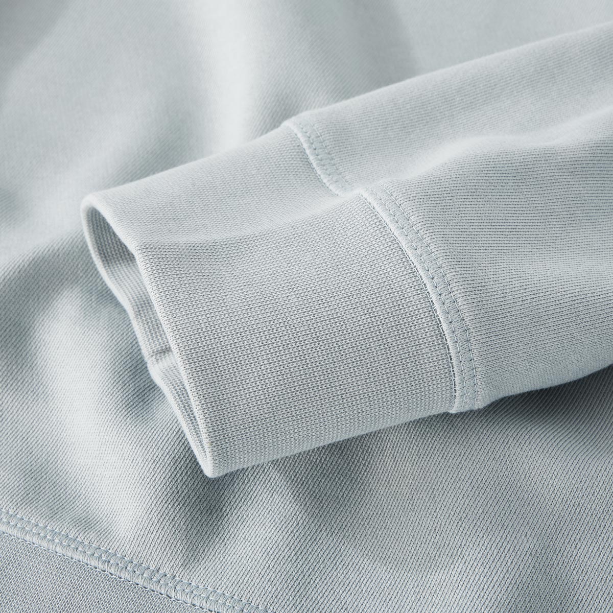 BOSS Sweatshirt aus Baumwolle grau