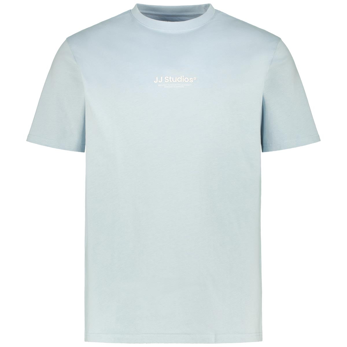 Jack&Jones T-Shirt Aus Biobaumwolle Farbe Hellblau Größe, 4XL