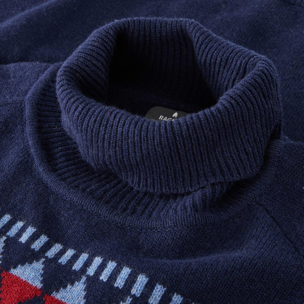 RAGMAN Pullover mit Kaschmir marine