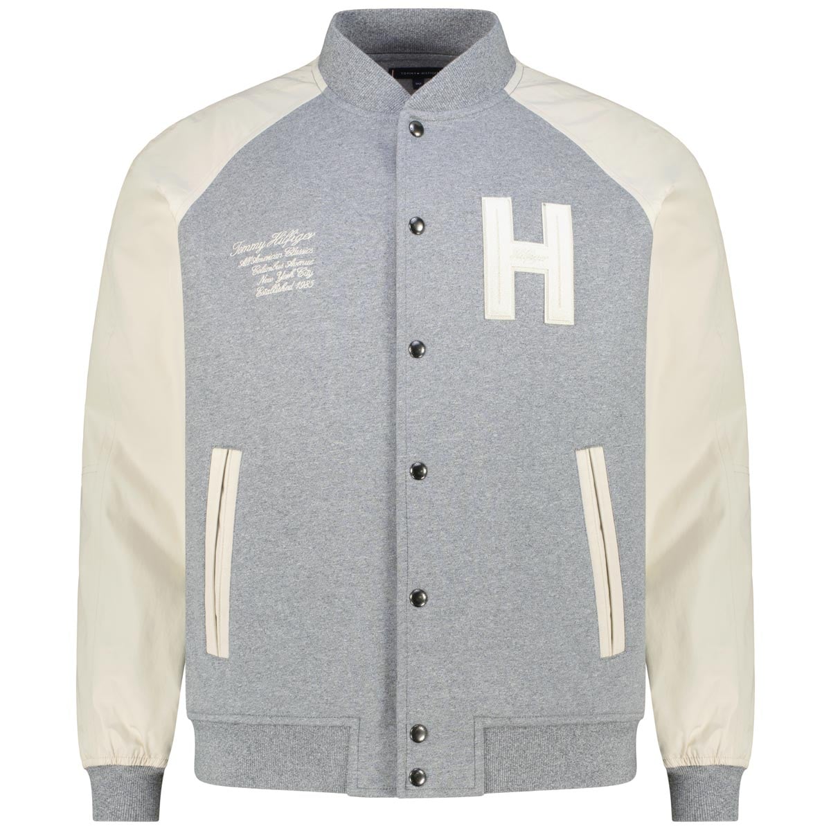 Tommy Hilfiger Blousonjacke Mit Stretch Farbe Grau Größe, 4XL