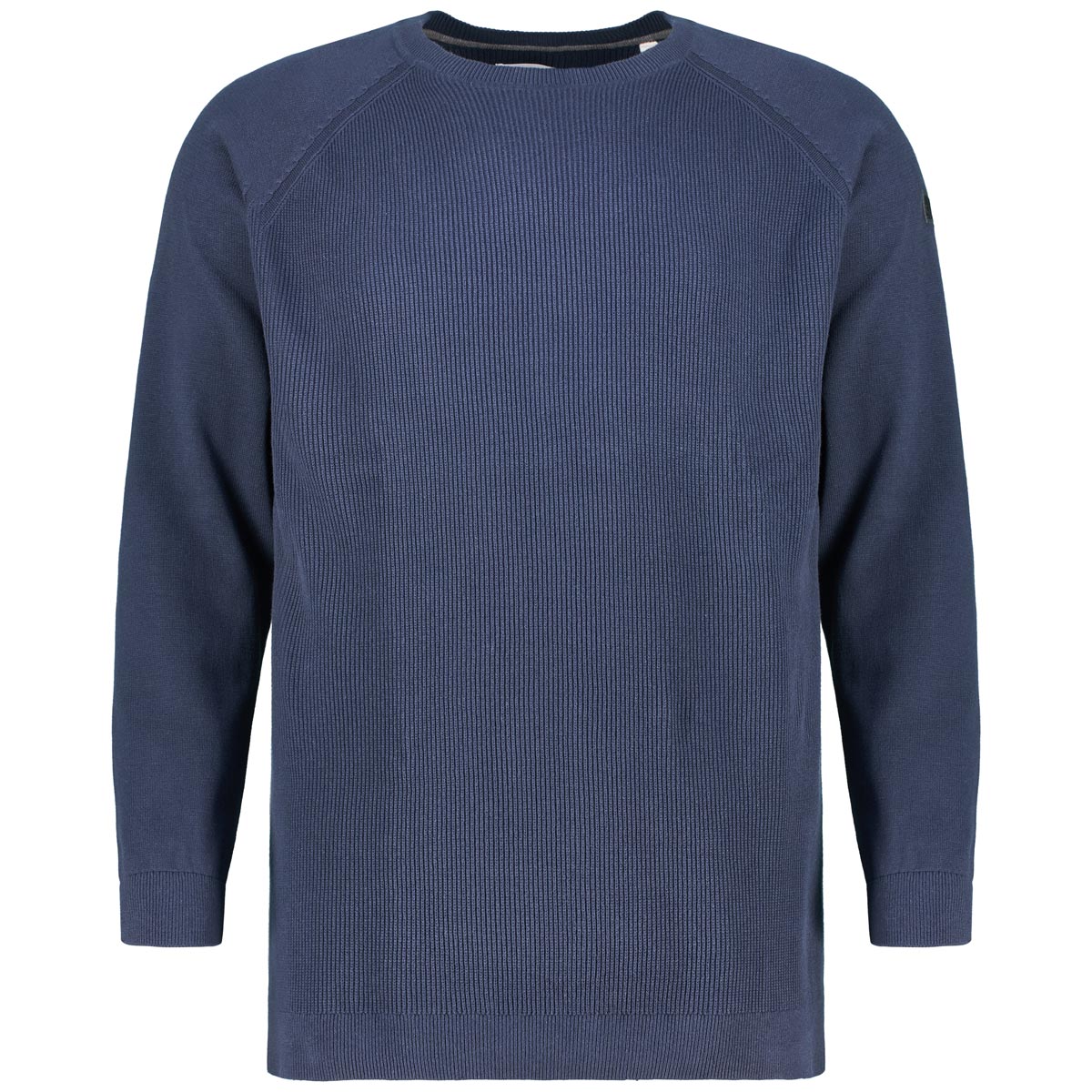 s.Oliver Pullover mit Struktur Farbe blau Größe: 3XL günstig online kaufen