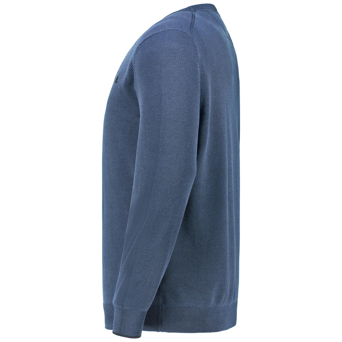 Lerros Pullover aus Baumwolle blau