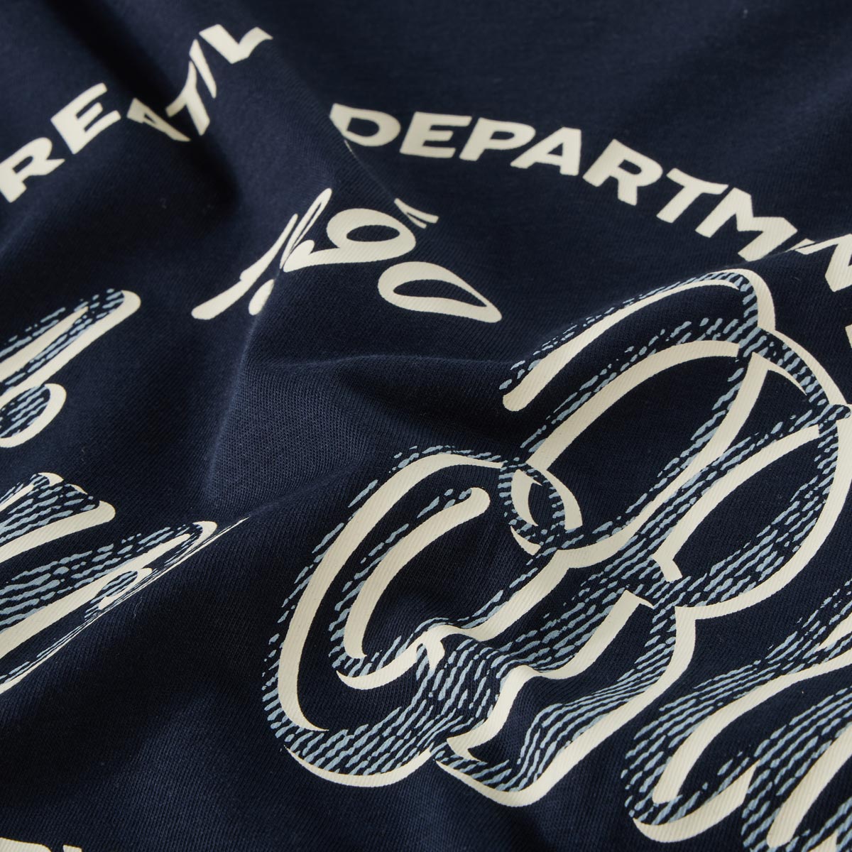 Jack&Jones T-Shirt mit Motiv-Print blau
