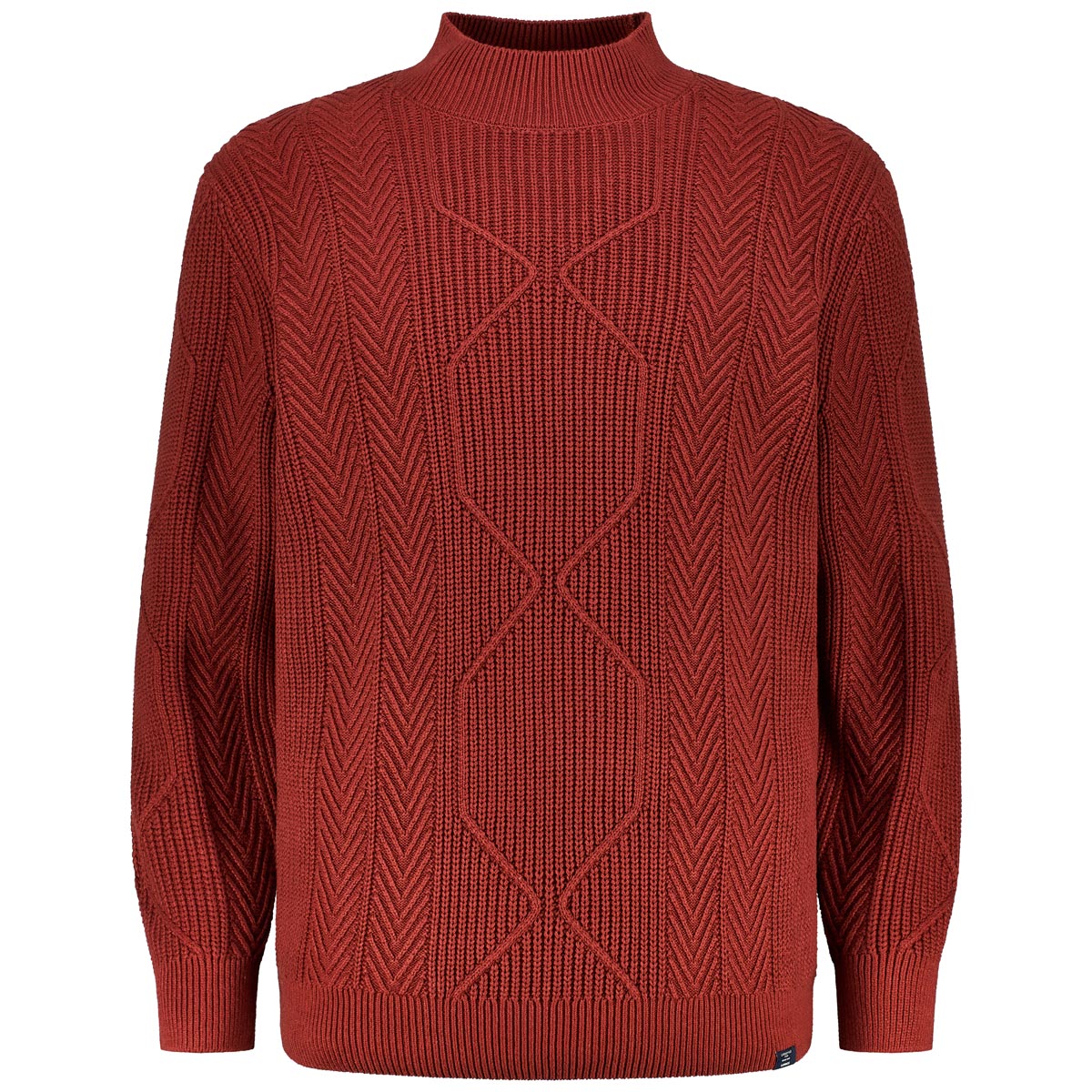 Strick-Pullover aus Baumwollmix