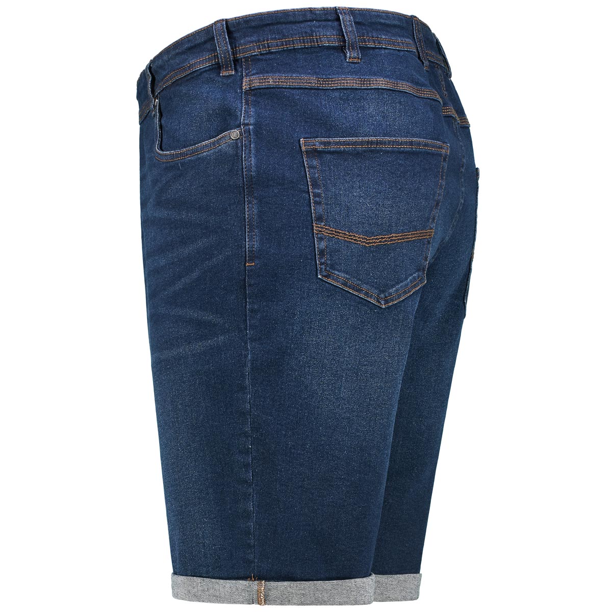 Redpoint Jeans-Shorts mit Stretch dunkelblau