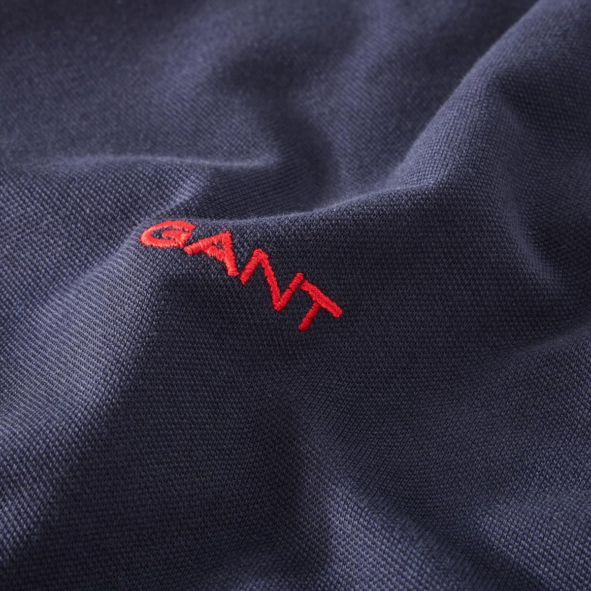 Gant Poloshirt mit Stretch dunkelblau