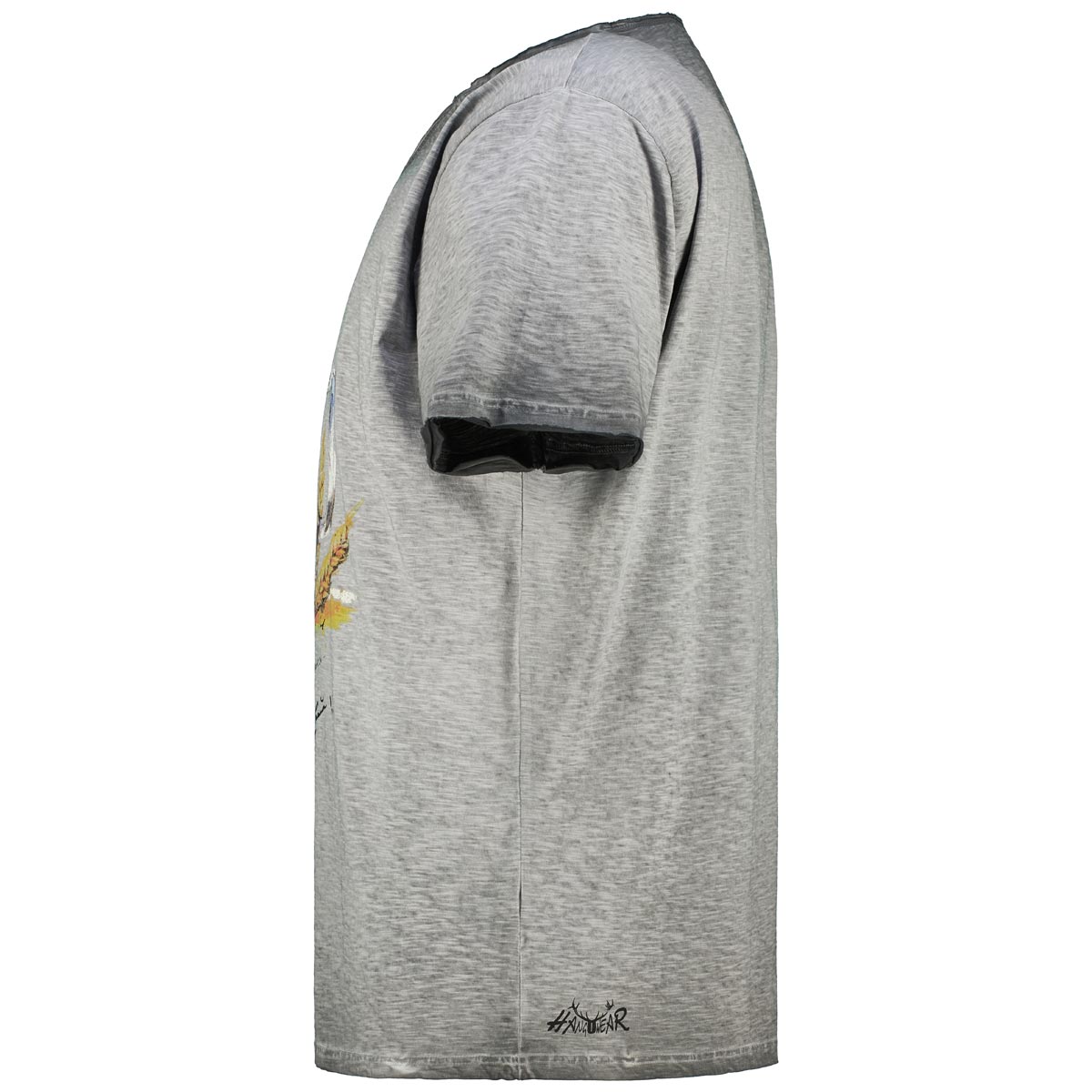 Pfundskerl T-Shirt aus Biobaumwolle grau