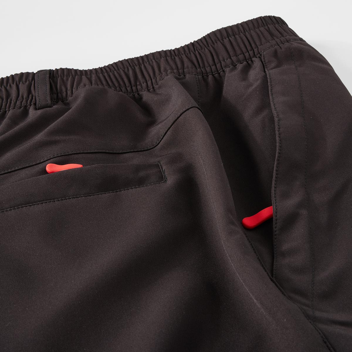 ADAMO Zipp-off Hose mit Cargo-Tasche schwarz
