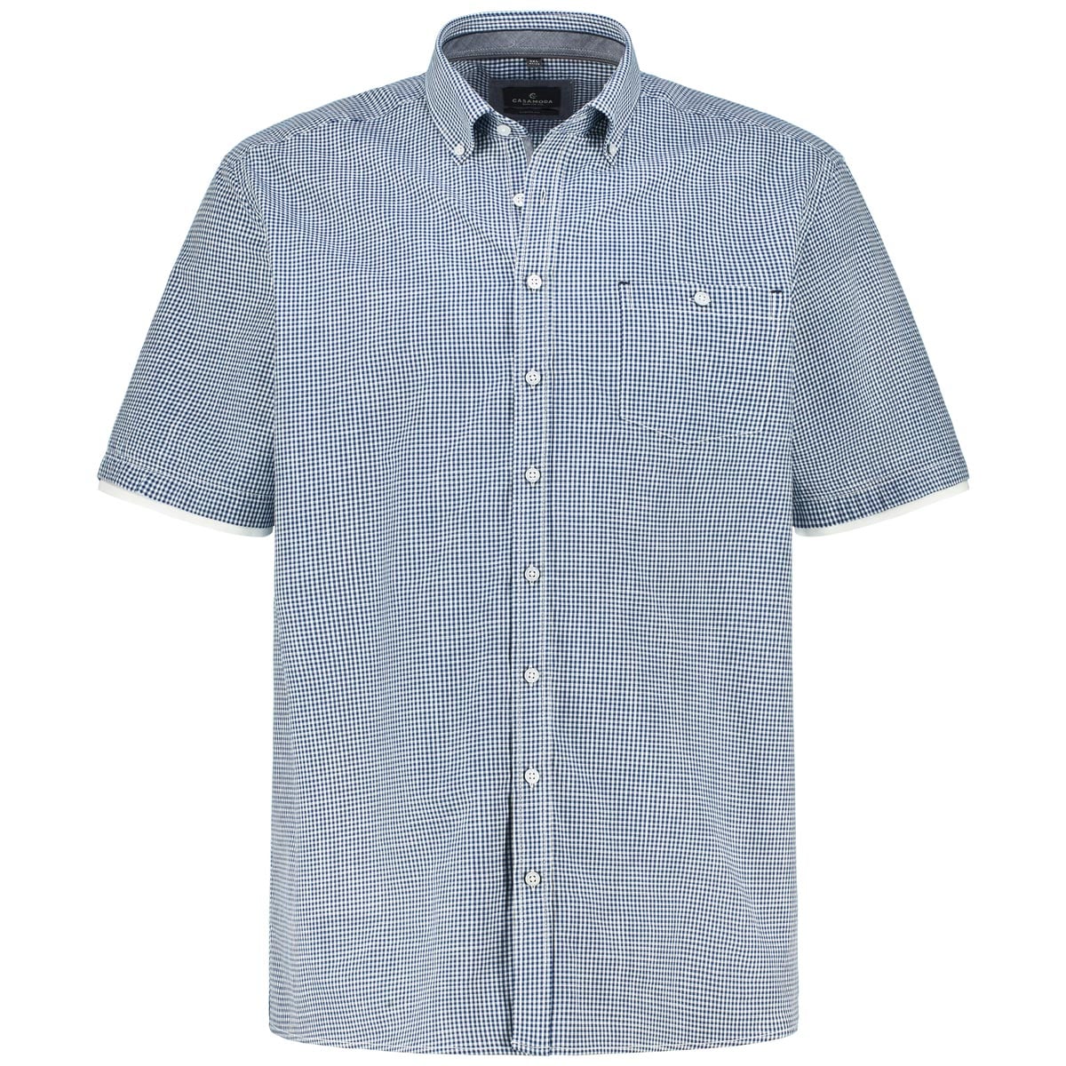 Casa Moda Freizeithemd Mit Karomuster Farbe Blau Größe, 6XL