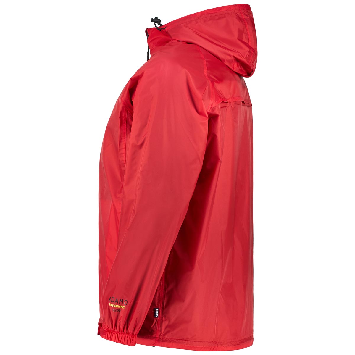 ADAMO Packbare Regenjacke mit Mesh-Innenfutter, wasserdicht Farbe rot Größe günstig online kaufen
