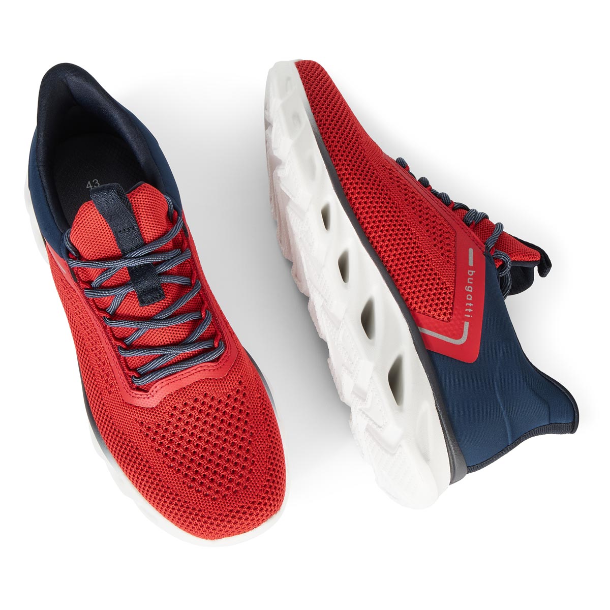 bugatti leichter Sneaker rot