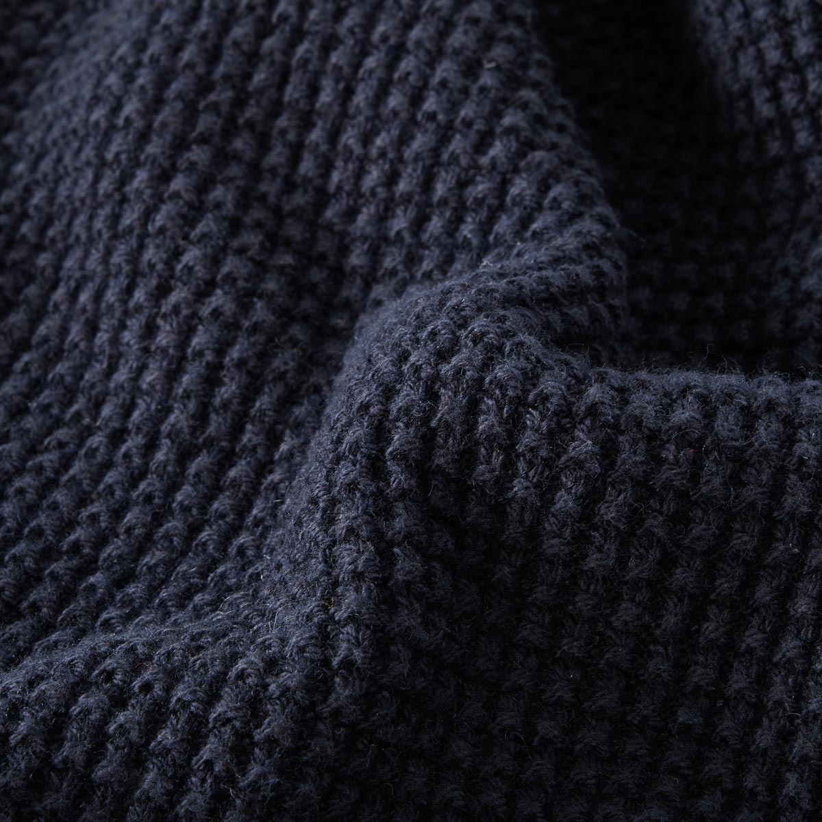 camel active Strickpullover mit Rollkragen dunkelblau