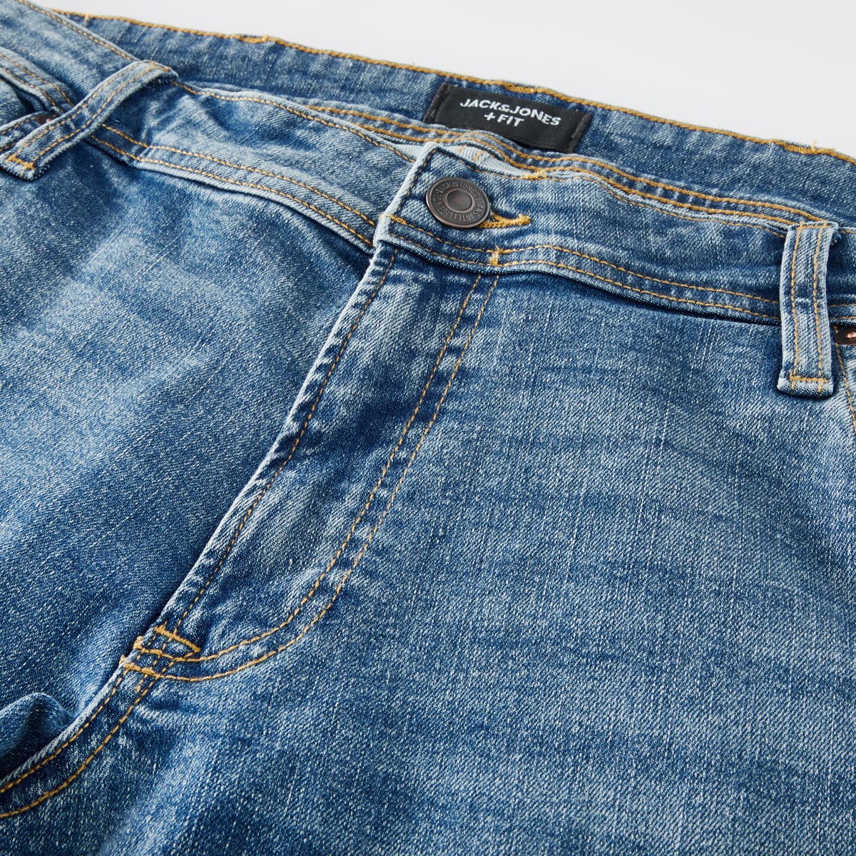 Jack&Jones Stretch-Jeans "Tim", Slim Fit jeansblau