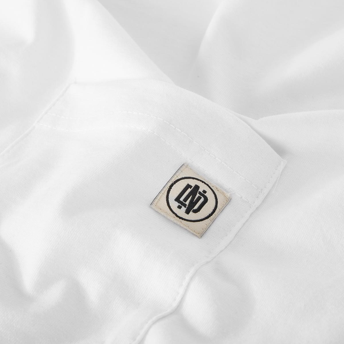 North T-Shirt aus Baumwolle weiß