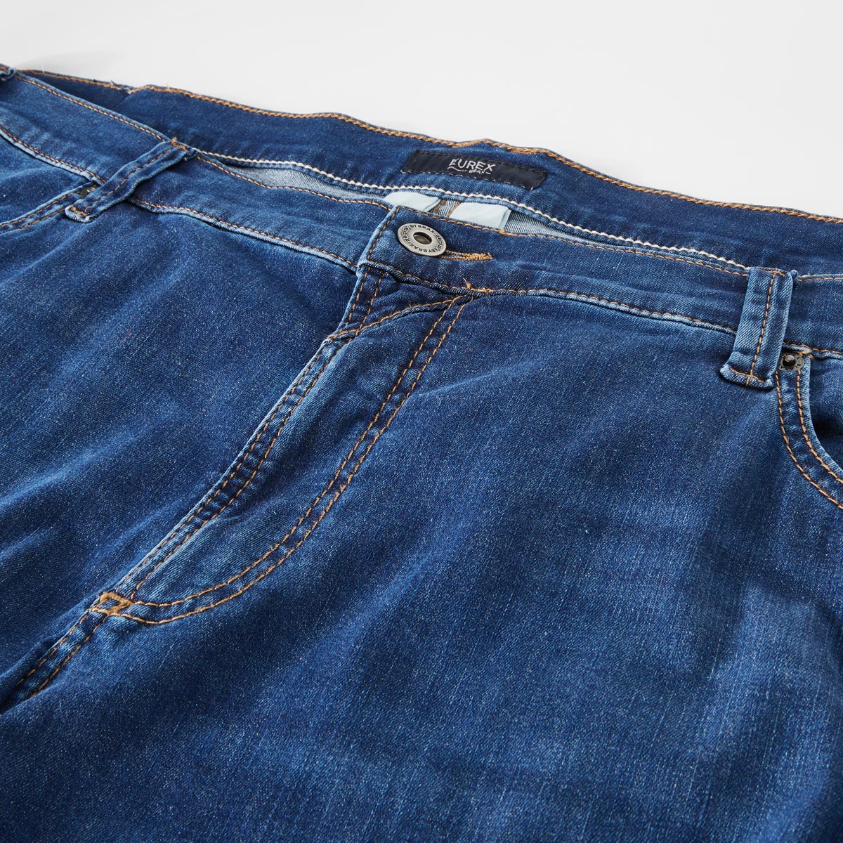 Eurex by Brax Stretch-Jeans "Luke", Regular Fit, leicht dunkelblau