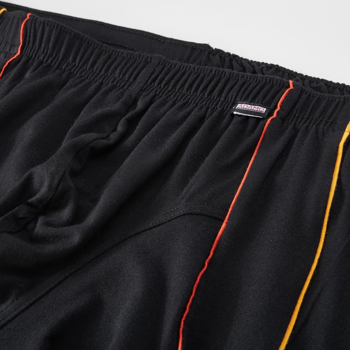 ADAMO Boxershorts mit Elasthan, anliegend schwarz