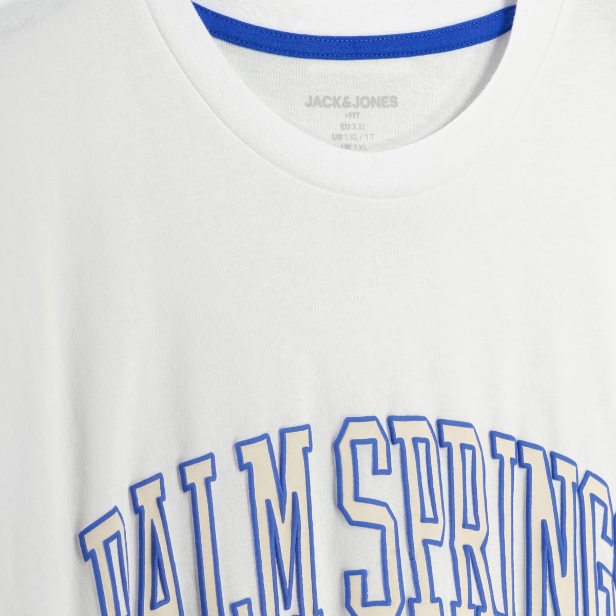 Jack&Jones T-Shirt mit Print weiß