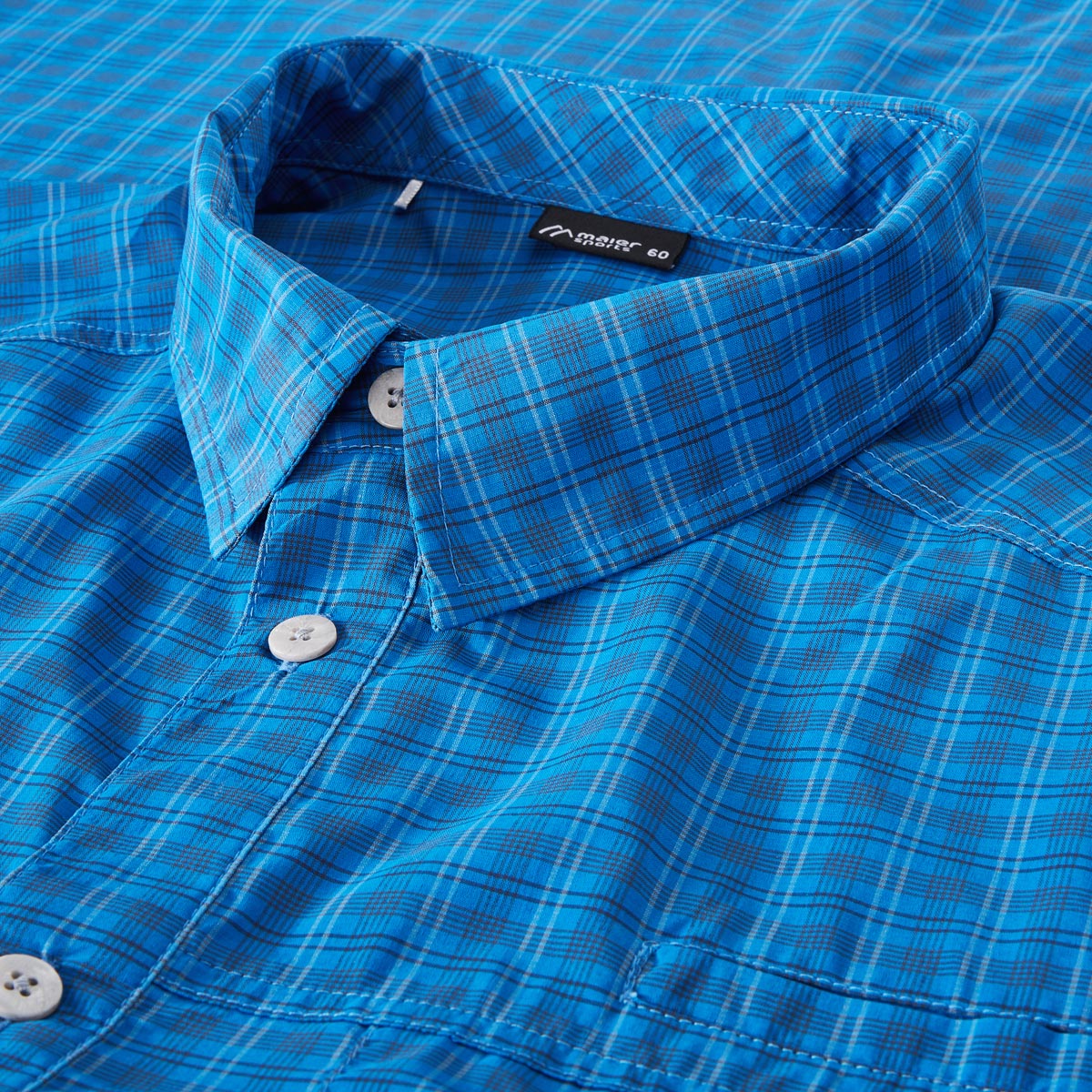 Maier Sports Funktionshemd, schnelltrocknend und feuchtigkeitstransportierend royalblau