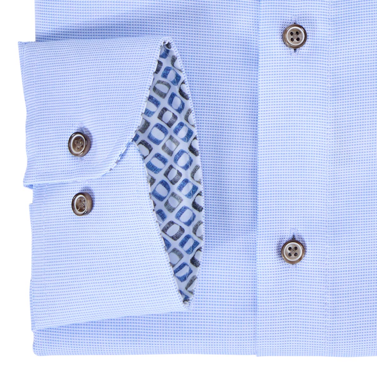 CASA MODA Bügelfreies Businesshemd, langarm blau