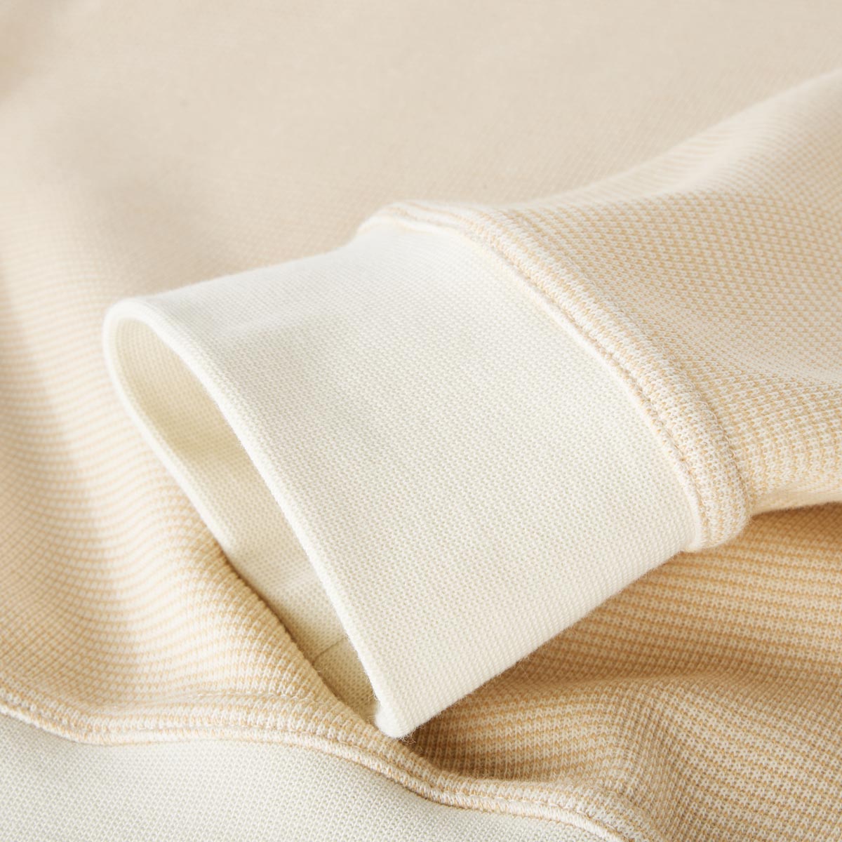 Hajo Sweatshirt "Stay Fresh", bügelfrei beige