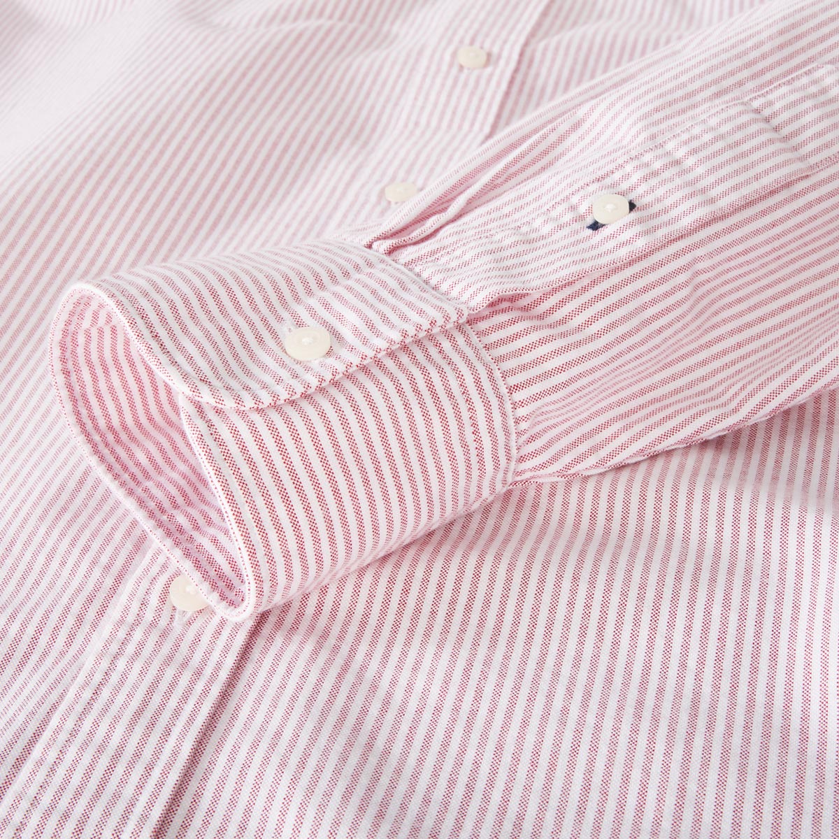 Tommy Hilfiger Freizeithemd mit Streifen rot/weiß