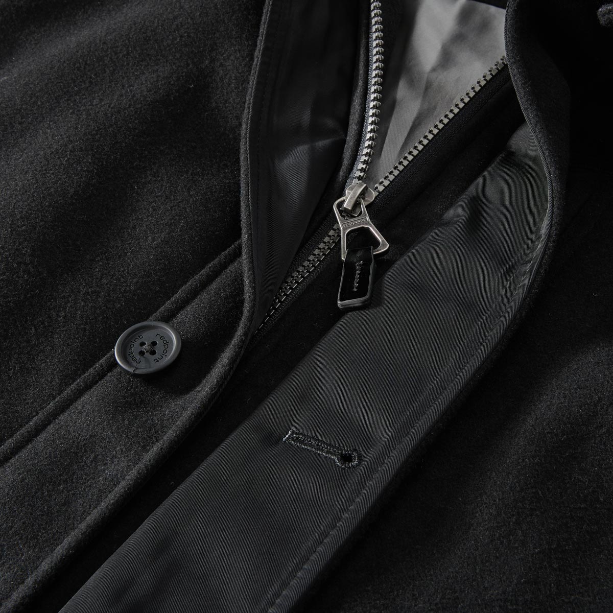 Redpoint Kurzmantel aus Wollmischung schwarz