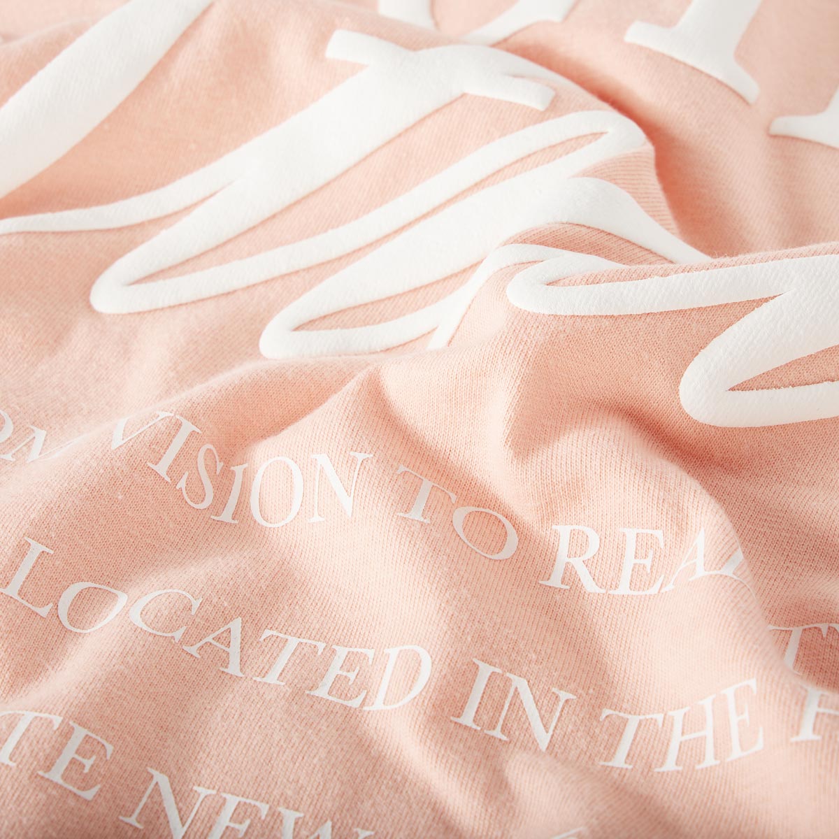 Jack&Jones T-Shirt mit Print auf Vorder- und Rückseite pfirsich